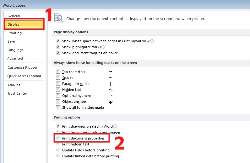 Khắc phục lỗi máy in tự động in một trang báo cáo - Bước 2