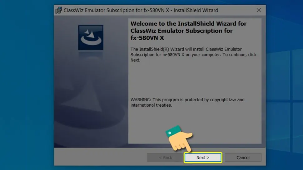 Cách cài giả lập Casio Fx-580VN X trên máy tính - Bước 3.3