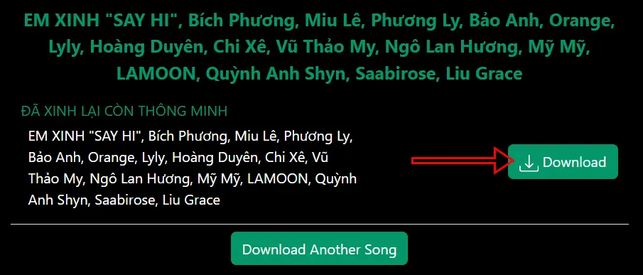 Hướng dẫn tải bài hát Spotify bằng SpotMate - Bước 3