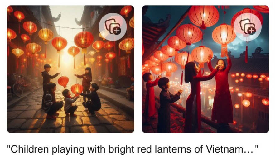 Cách viết lời chúc Tết, vẽ tranh Tết trên iPhone bằng Microsoft Copilot