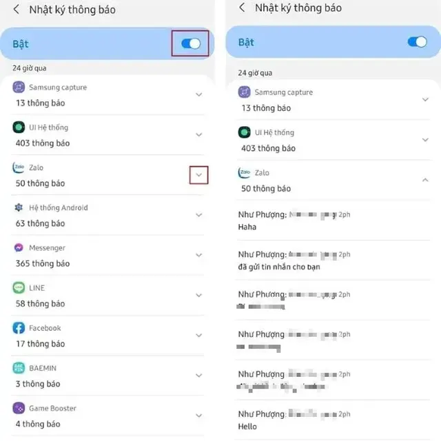 Cách đọc tin nhắn Zalo đã thu hồi trên điện thoại Android - Bước 3