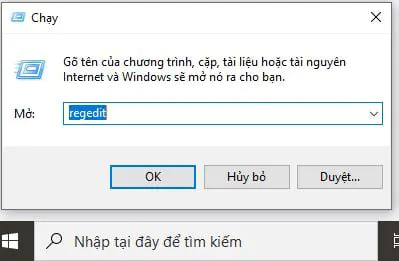 Tăng VRAM ảo trên Window bằng Registry - Bước 2