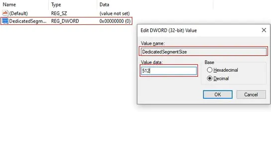 Tăng VRAM ảo trên Window bằng Registry - Bước 4