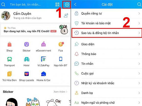 Khôi phục tin nhắn Zalo đã xóa trên điện thoại - Bước 4