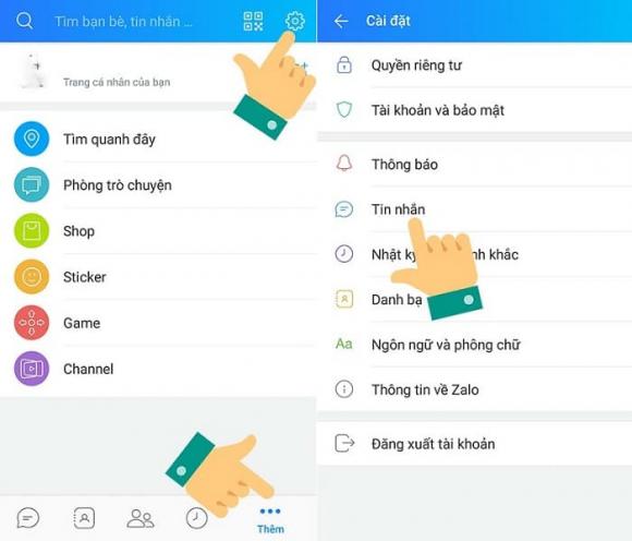 Khôi phục tin nhắn zalo đã bị xóa trên máy tính - Bước 1
