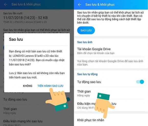 Khôi phục tin nhắn zalo đã bị xóa trên máy tính - Bước 4