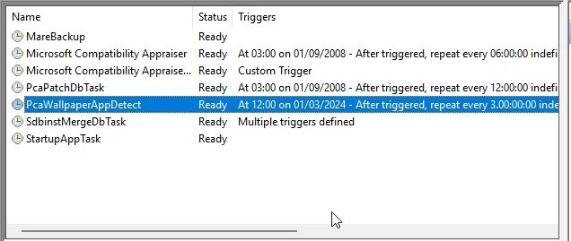 Cách khắc phục lỗi PcaWallapersAppDetect (PcaSvc.dll) - Bước 3