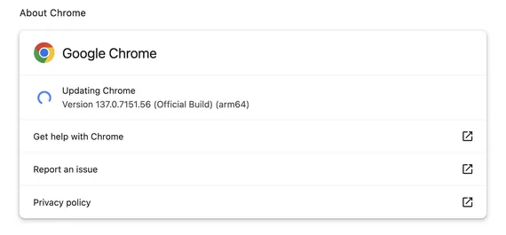 Bản cập nhật khẩn cấp cho trình duyệt Chrome