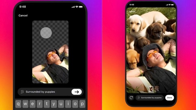 Backdrop sử dụng AI để tạo ra nền ảnh theo yêu cầu của bạn.