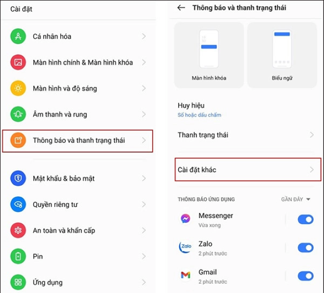 Cách xem tin nhắn đã thu hồi trên Zalo điện thoại Realme - Bước 1