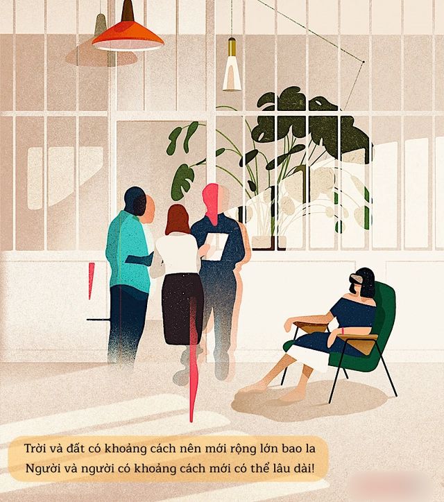 Giữa vợ chồng với nhau, cần đủ không gian riêng tư