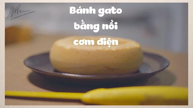 Cách làm cốt bánh gato bằng nồi cơm điện bỗng sốt xình xịch trở lại Cách làm cốt bánh gato bằng nồi cơm điện bỗng sốt xình xịch trở lại