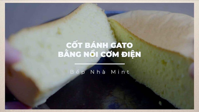 Cách làm cốt bánh gato bằng nồi cơm điện bỗng sốt xình xịch trở lại: chị em thi nhau tranh thủ ở nhà để làm thử - Ảnh 12. Cách làm cốt bánh gato bằng nồi cơm điện bỗng sốt xình xịch trở lại: chị em thi nhau tranh thủ ở nhà để làm thử - Ảnh 12.