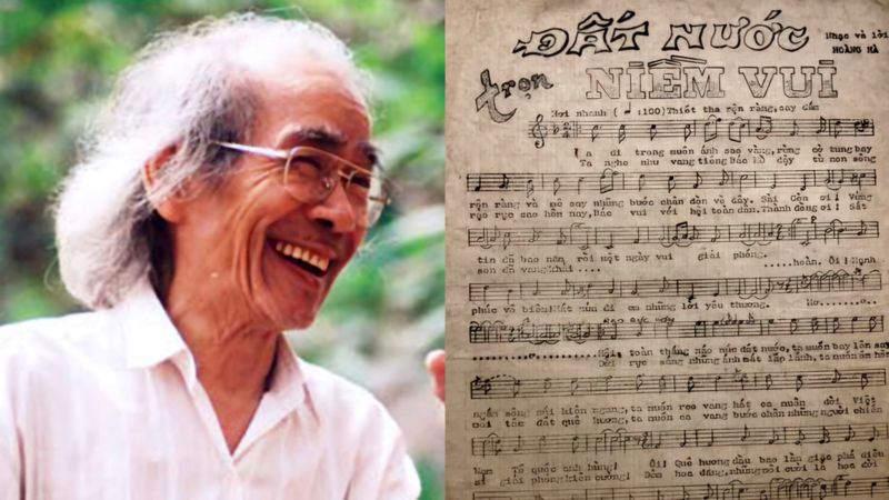 Chuyện ít biết về tác giả ca khúc 'Đất nước trọn niềm vui'