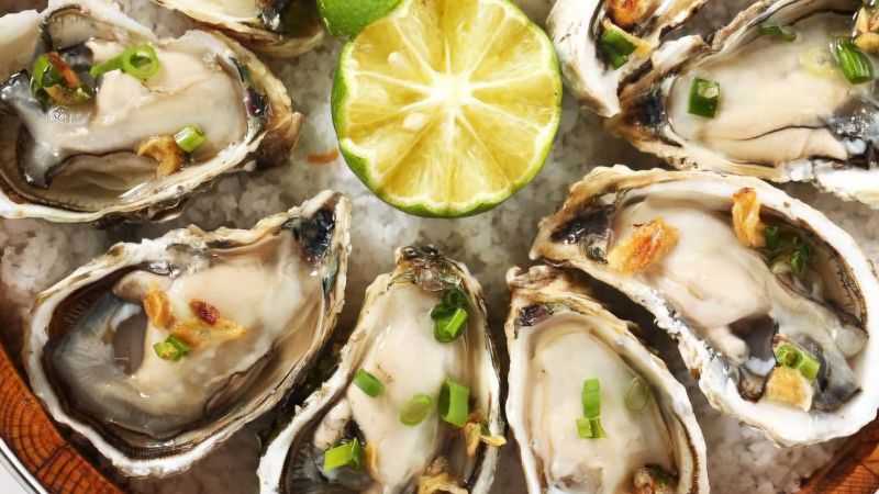 Hàu - giàu chất sắt