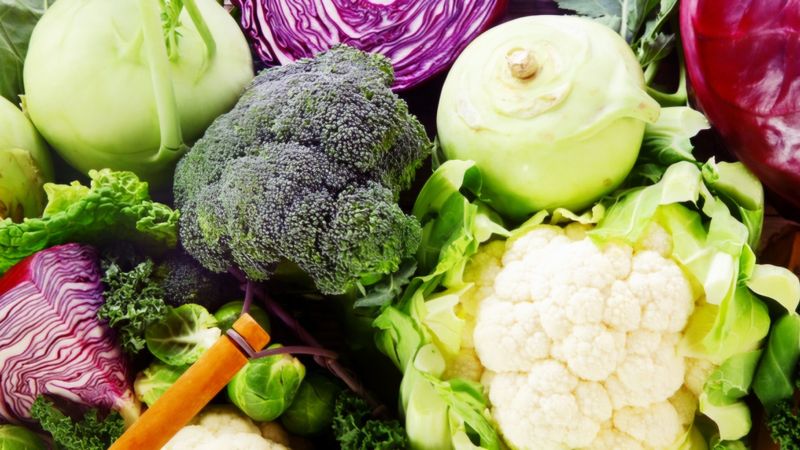 Rau họ cải – giàu chất xơ