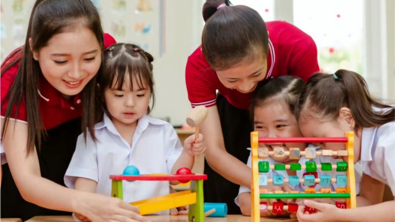 Nghề giáo viên mầm non có nguy cơ rơi vào tình trạng thất nghiệp